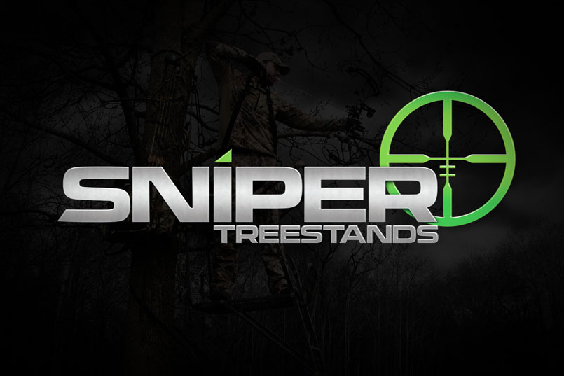Sniper Treestands logo design