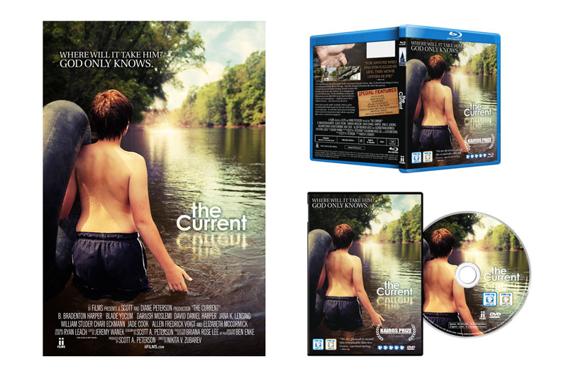 iiFilms movie poster, DVD jacket design